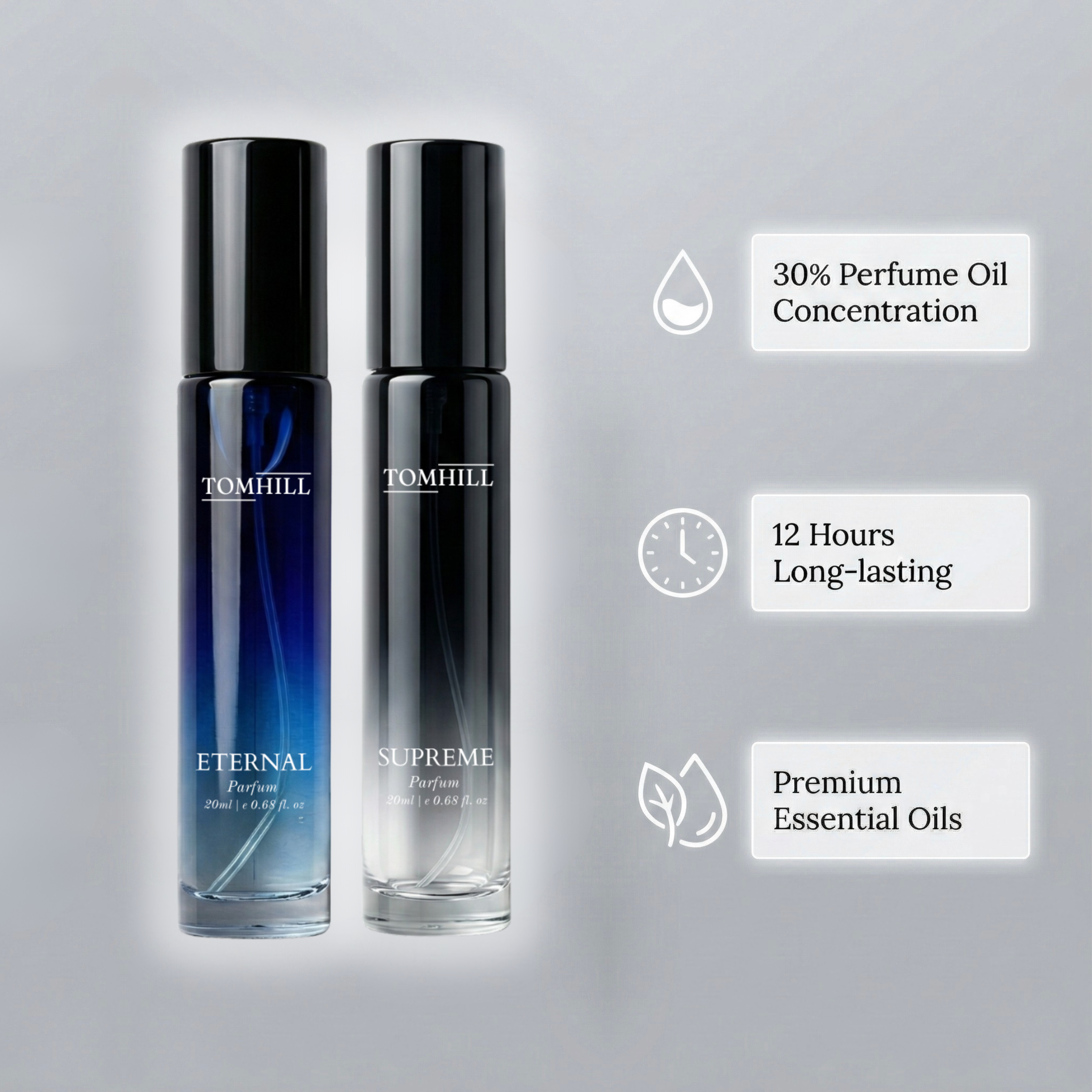 Eternal & Supreme – Date Night & Fresh Perfume Combo for Men – 20ml (Pack of 2)