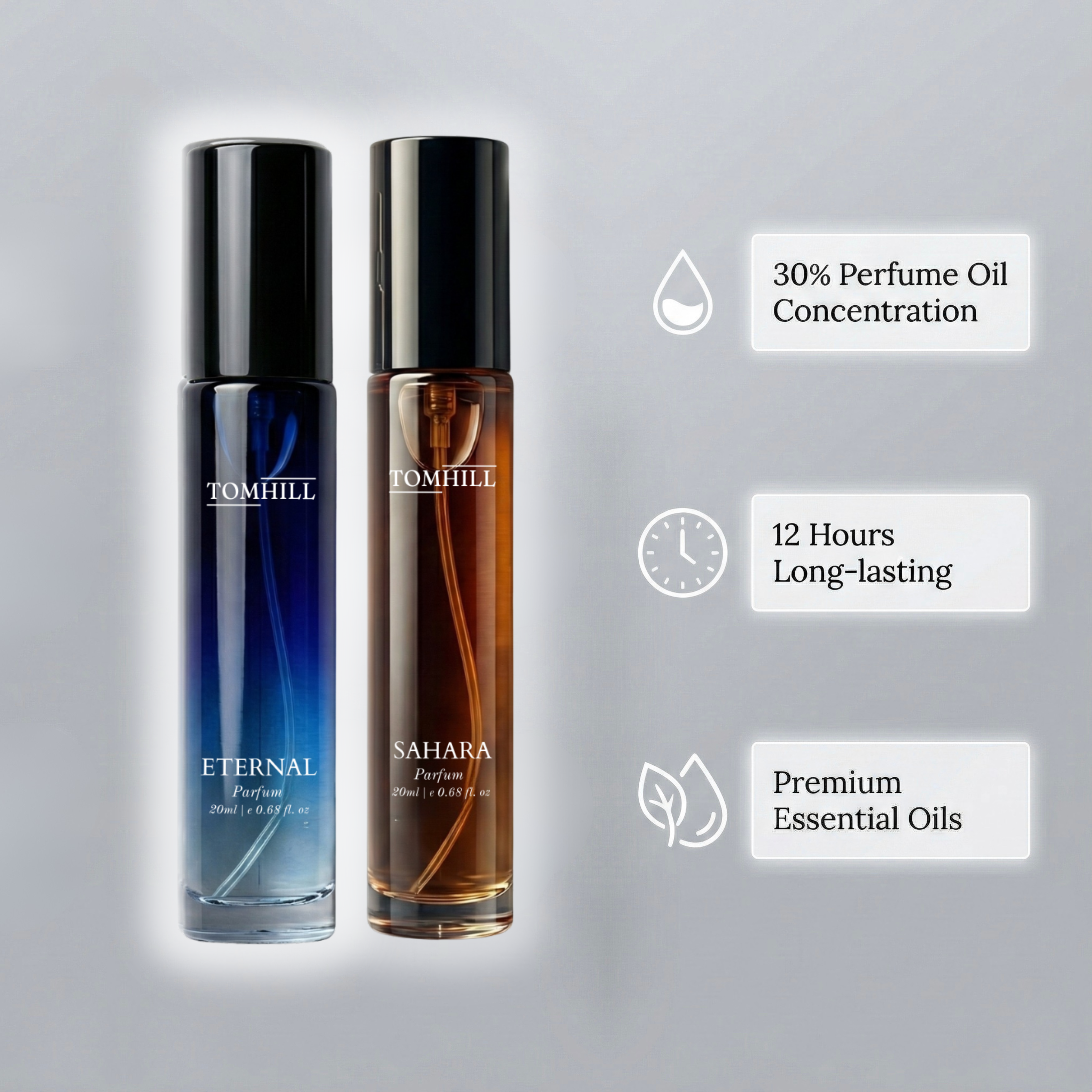 Sahara & Eternal – Fresh & Date Night Perfume Combo for Men – 20ml (Pack of 2)