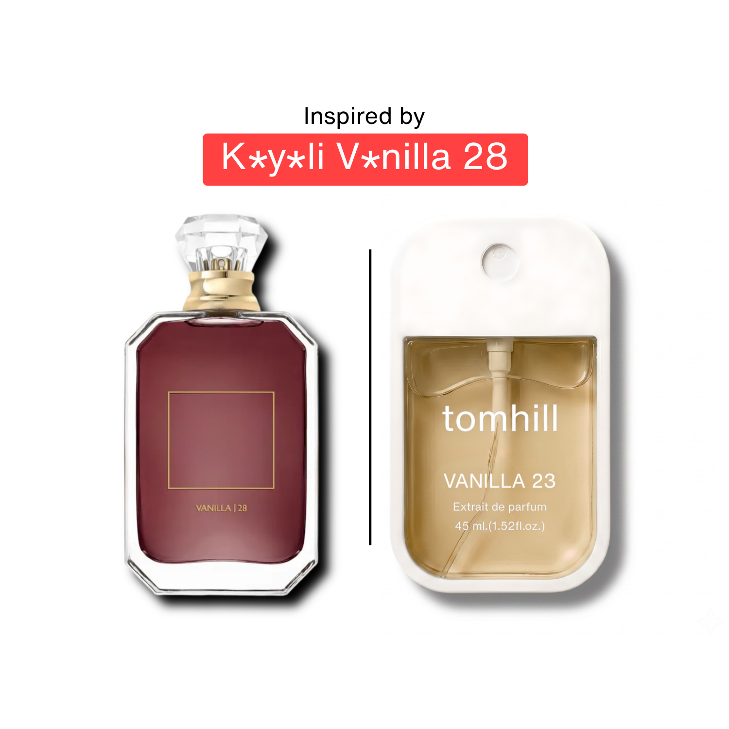 Vanilla 23 – Unisex Gourmand Perfume – 45ml TOMHILL